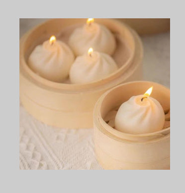 Bao Bun Candle Decoration