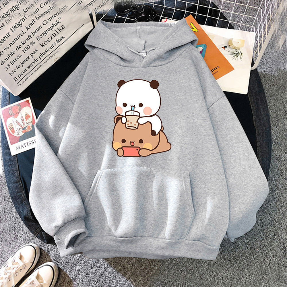 Bubu And Dudu Hoodies -  Aesthetic Graphic Fun Kawaii