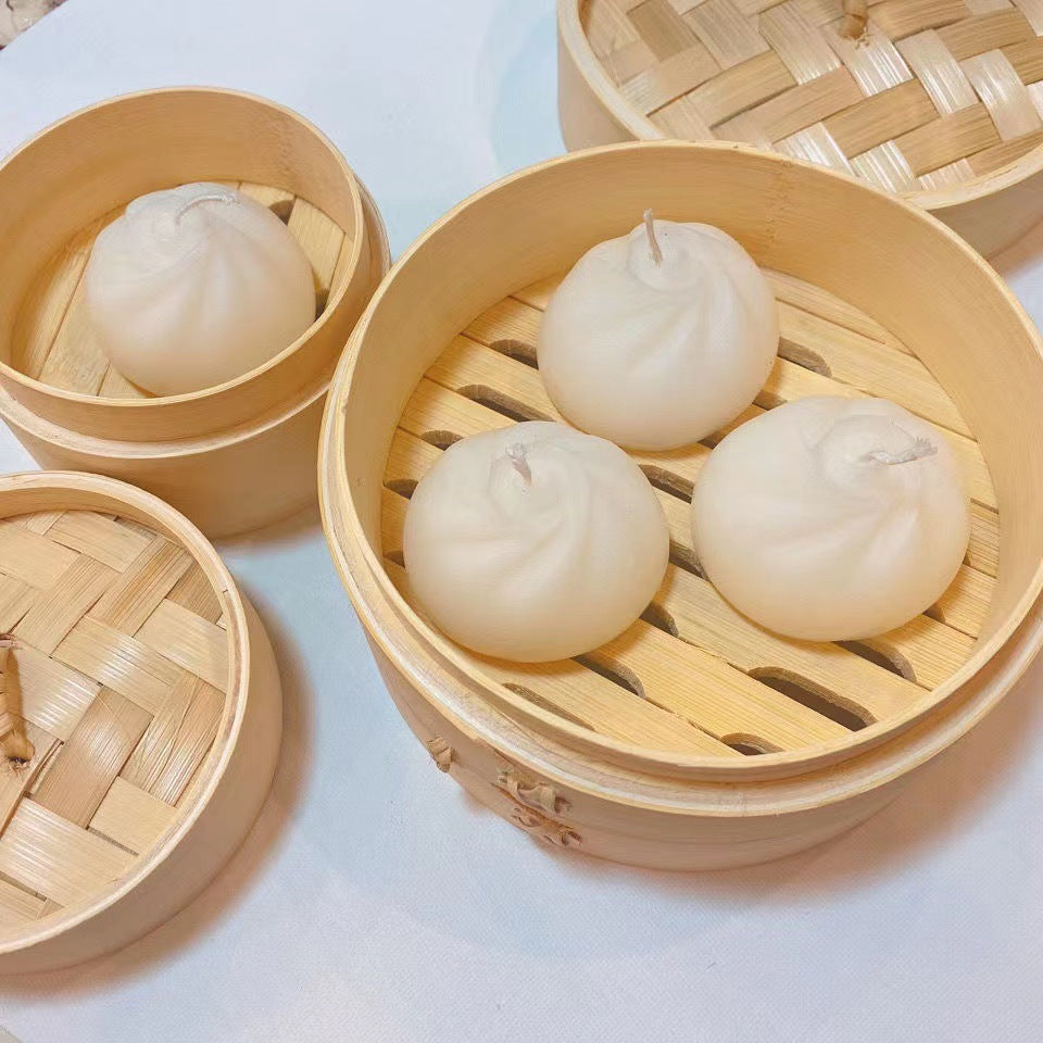 Bao Bun Candle Decoration